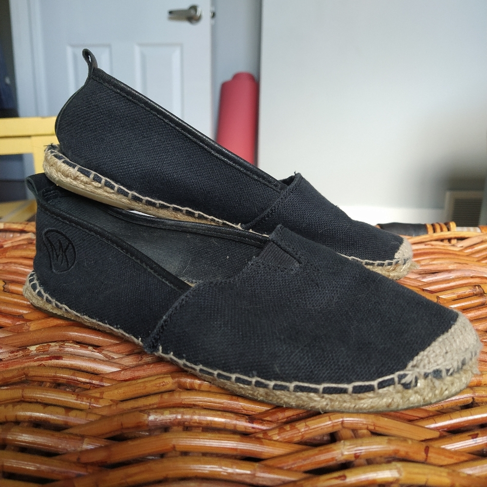 Michael Kors Black Espadrilles